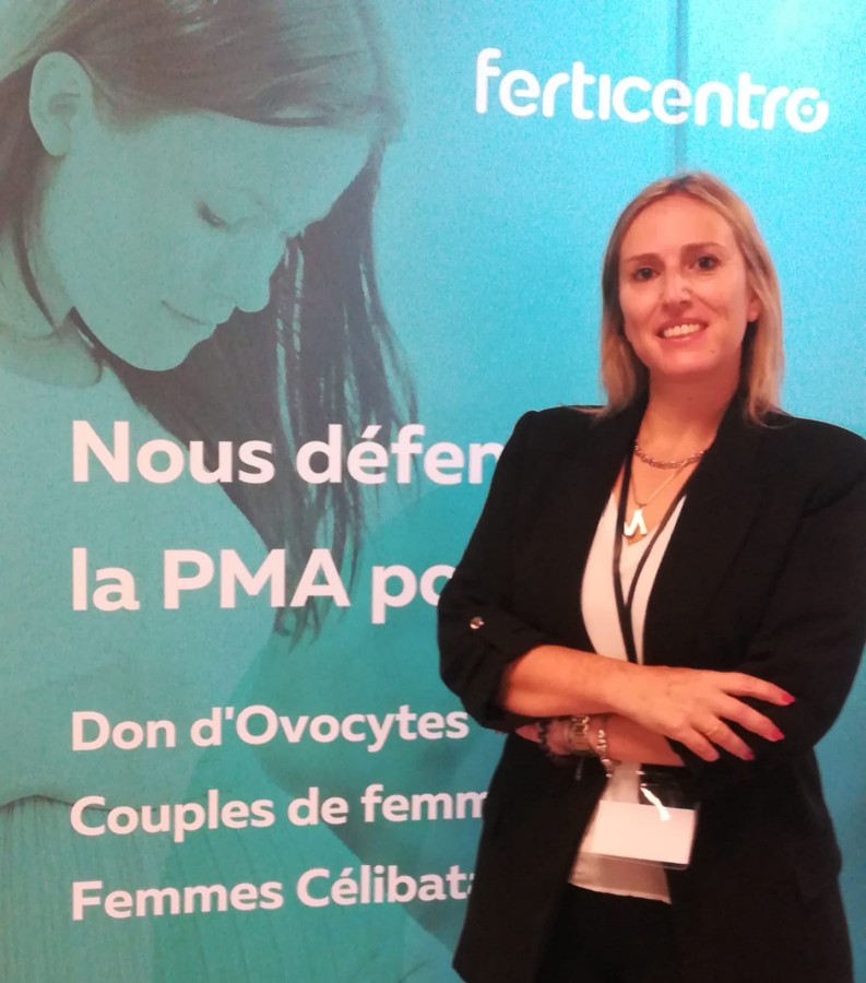 Ada Lemos, coordinatrice francophone à la  clinique Ferticentro, sera présente à nos réunions d