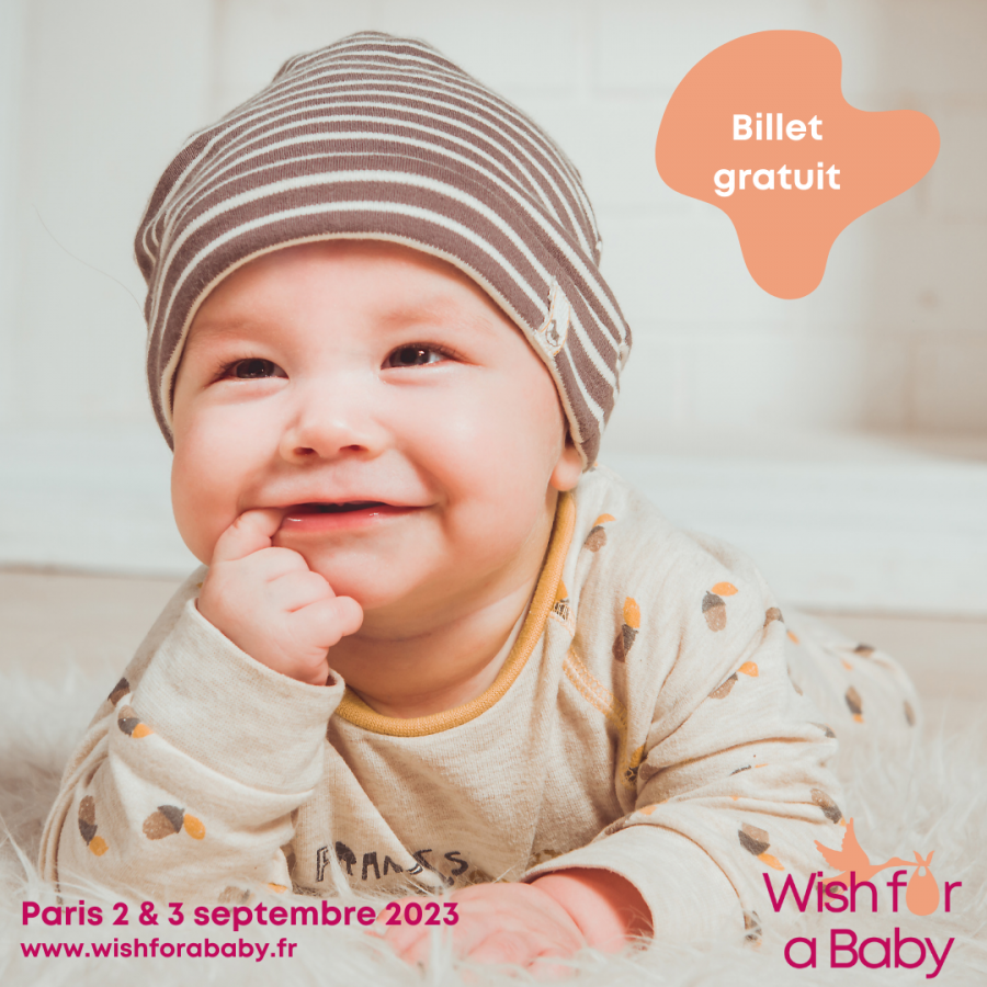 Venez nous rencontrer à « Wish for a baby » ( ex désir d’enfant) à Paris les 2 et 3 septembre 2023