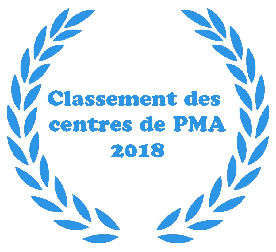 Classement & taux de réussite 2018 des centres PMA - FIV et laboratoires d'IAC en France.