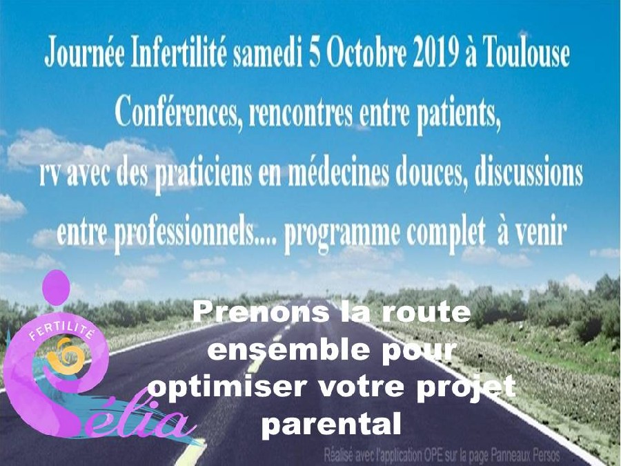 Rencontre Infertilité Toulouse 5 octobre 2019