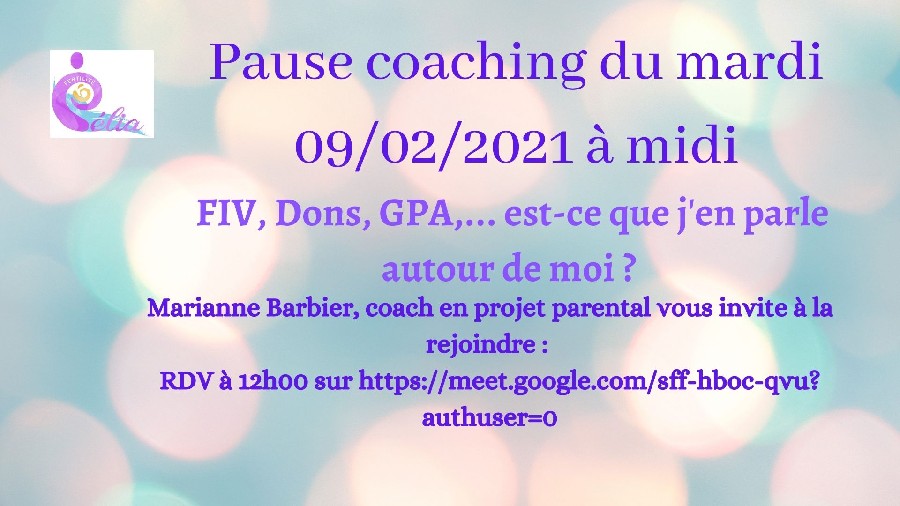 Instant coaching PMA du mardi : 9 Février 2021 Est ce que j