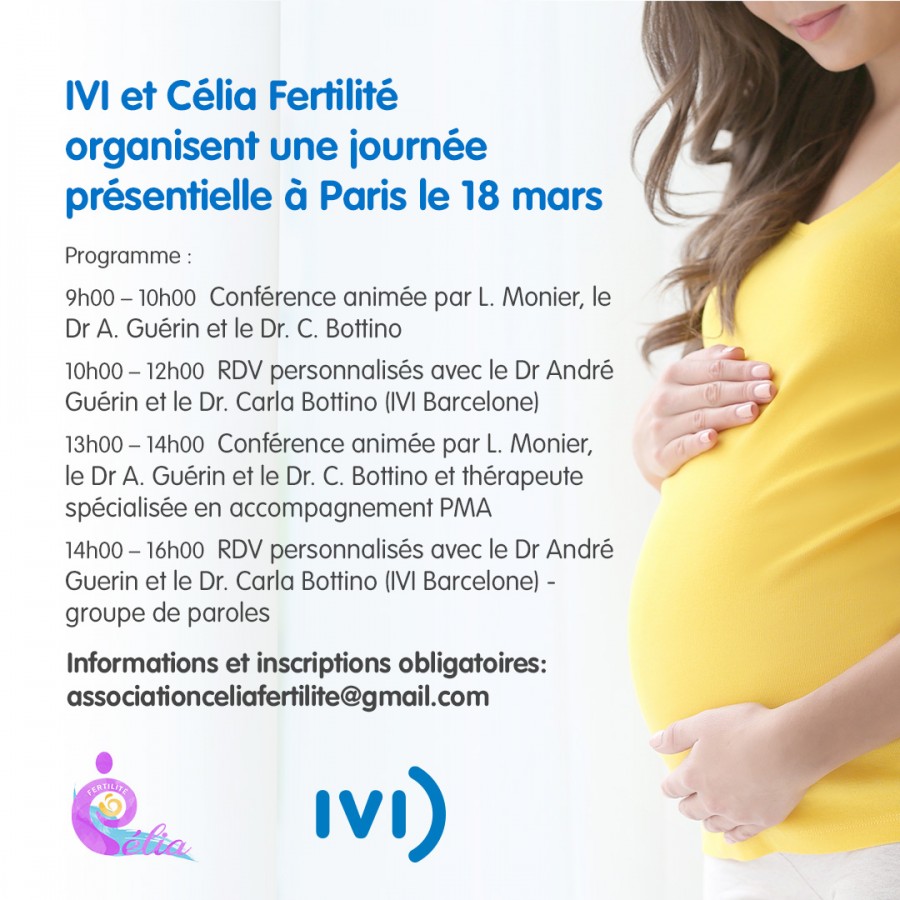 Journée Groupe IVI Paris le 18 Mars 2023 association Célia Fertilité