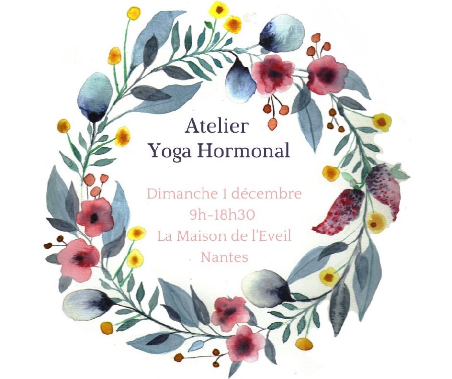 Yoga hormonal Nantes 1er Décembre 2019 Célia Fertilité