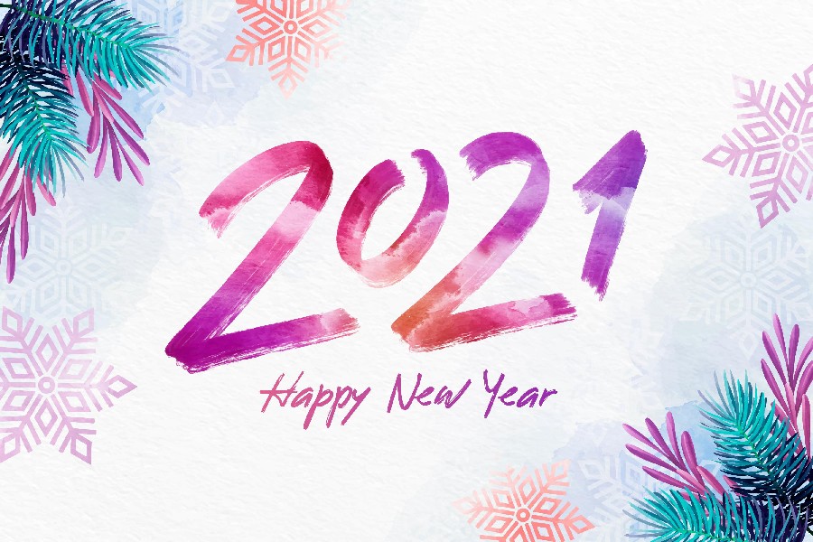 Belle et heureuse année 2021